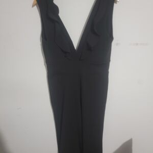 Chic Black Backless Dress